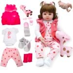 Brastoy Boneca Bebe Reborn Silicone Realista 48cm Com Acessório