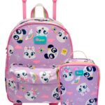 Cota Kit Mochila C/rodinha E Lancheira Multibichos Mna- Puket.