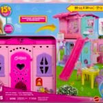 Cota Casa De Bonecas Desdobrável Barbie Chelsea - Mattel Jfw49 Cor Rosa