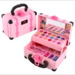 Conjunto De Maquiagem Infantil Lavável 32 Peças Com Estojo